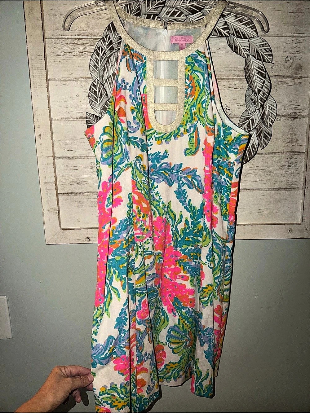 Lilly Pulitzer Floral Mini Dress 12